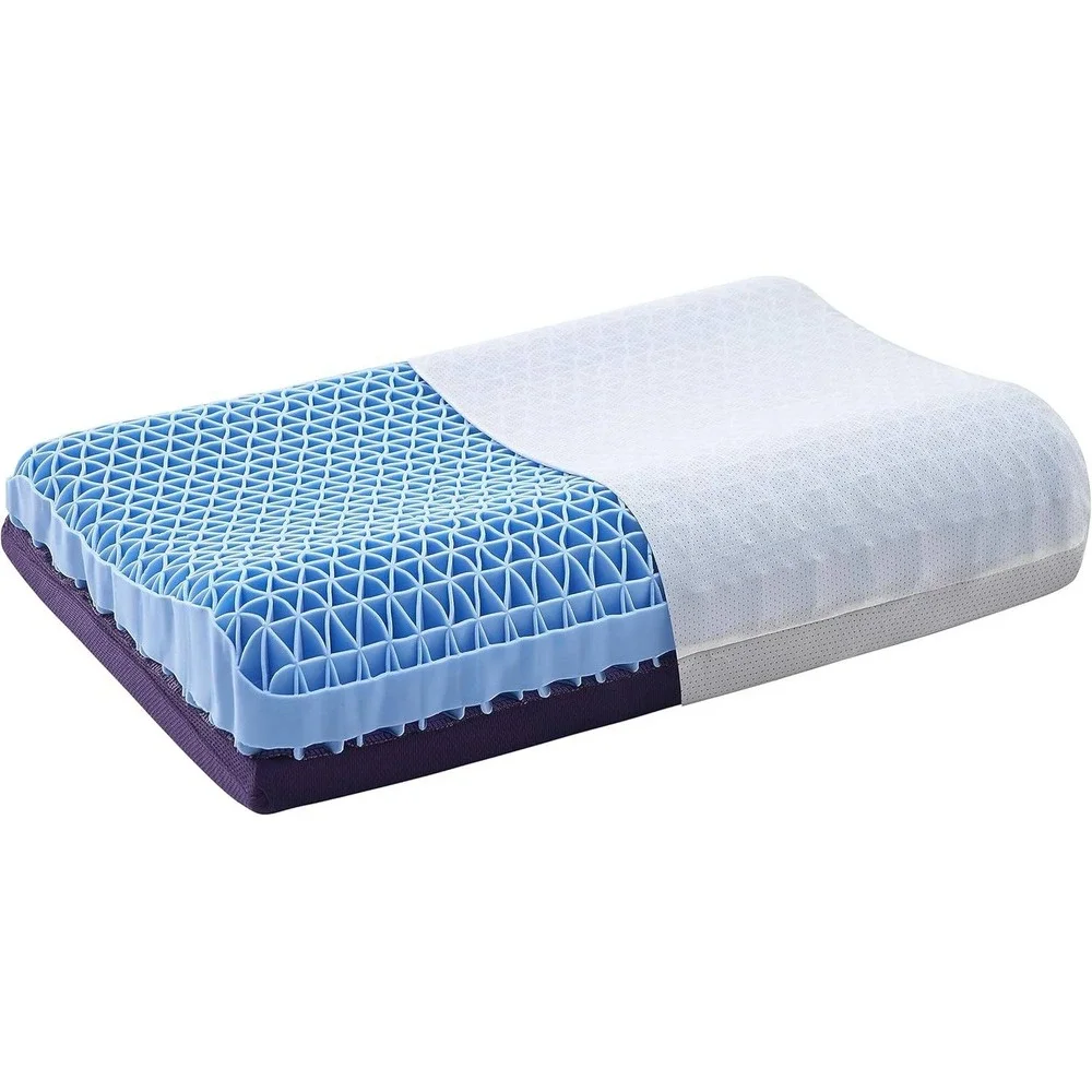 Berklan NWT Ergonomic Elastic Grid Pillow with Booster